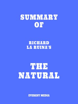 cover image of Summary of Richard La Ruina's the Natural
